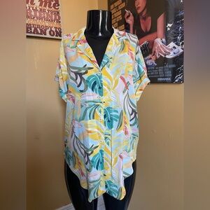 Women’s Far West Tropical Short Sleeve ( Small )
